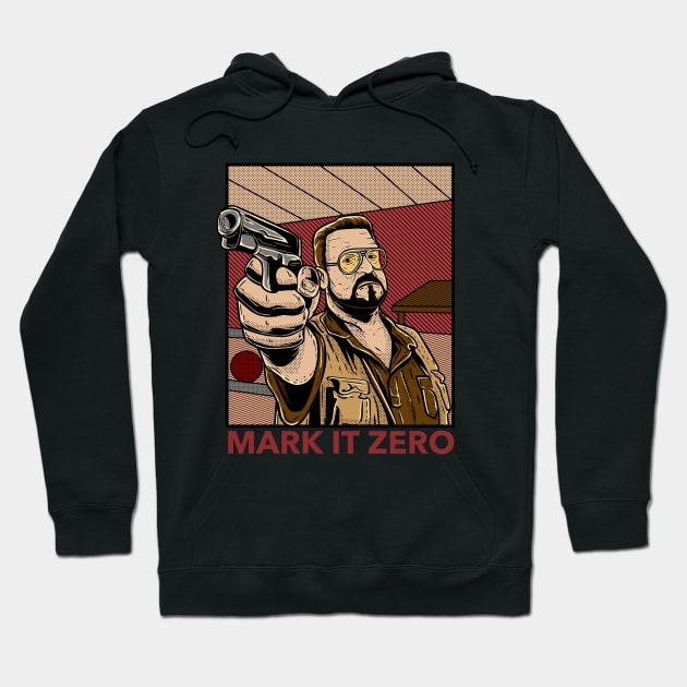 walter mark it zero Hoodie by opoyostudio